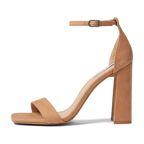 Steve Madden Tiaa Suede Block Heels - Camel Nubuck main image 10